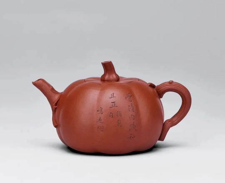 紫砂壶工艺艺术师陈鸣远作品四足方壶泥料美壶网
