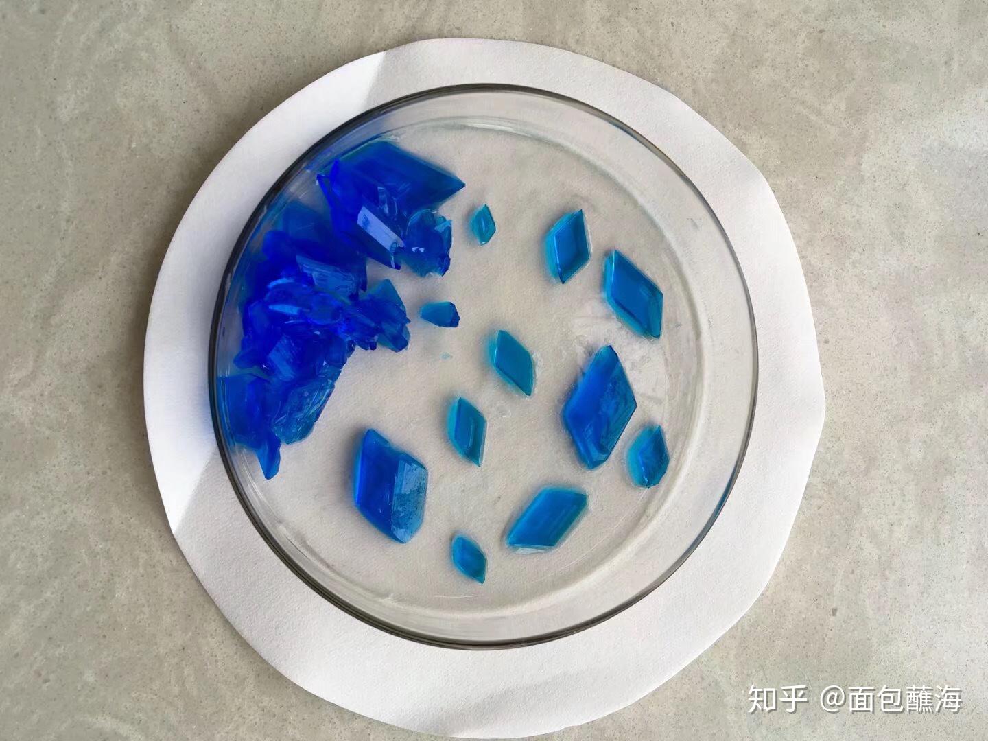 硫酸铜心形晶体制作图片