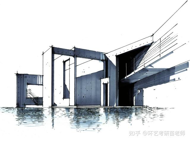 建筑-景观手绘马克笔基本技法全解! - 知乎