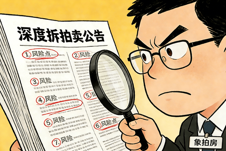 深度拆解拍卖公告!这套拆迁安置房法拍房,3个隐形大坑必看 - 知乎