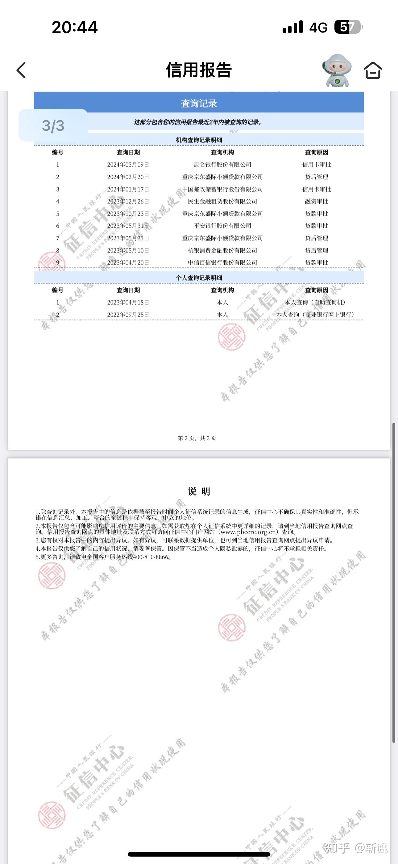 想问一下我这个征信报告算花吗?我着急想买房子?