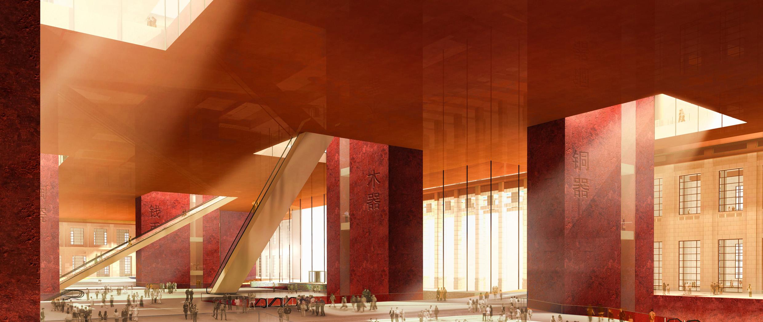 如何评价中国国家博物馆的改扩建建筑设计、空间设计和展陈设计? - 知乎