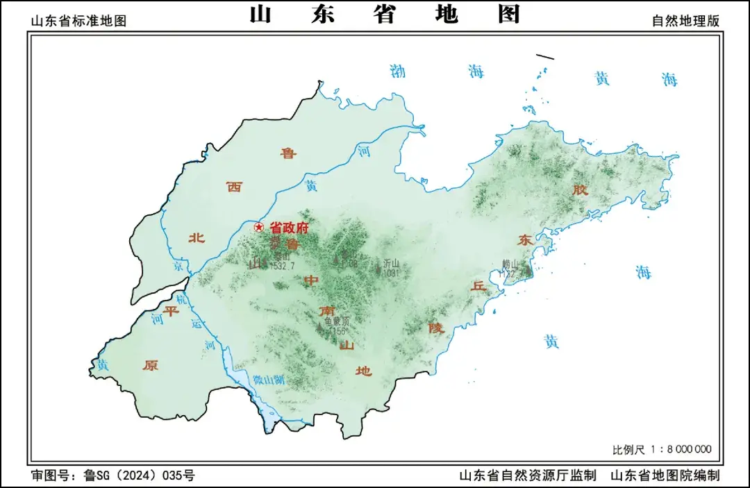 山东省多类型高清标准地图 - 知乎