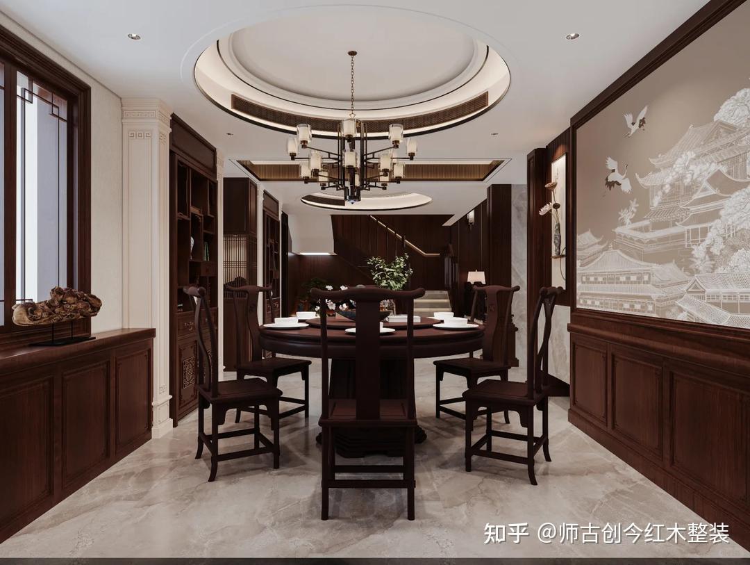 中式红木装修,于细微之处致敬古韵美学 - 知乎