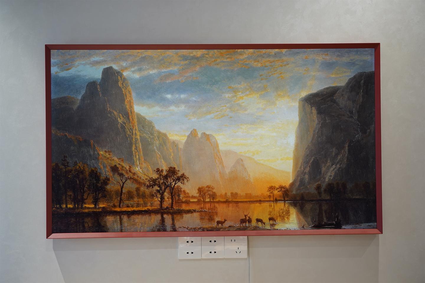三星Frame画壁,不只是电视,更是艺术品