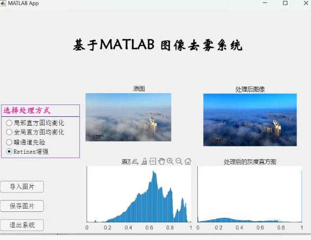 Matlab图像去雾系统 - 知乎