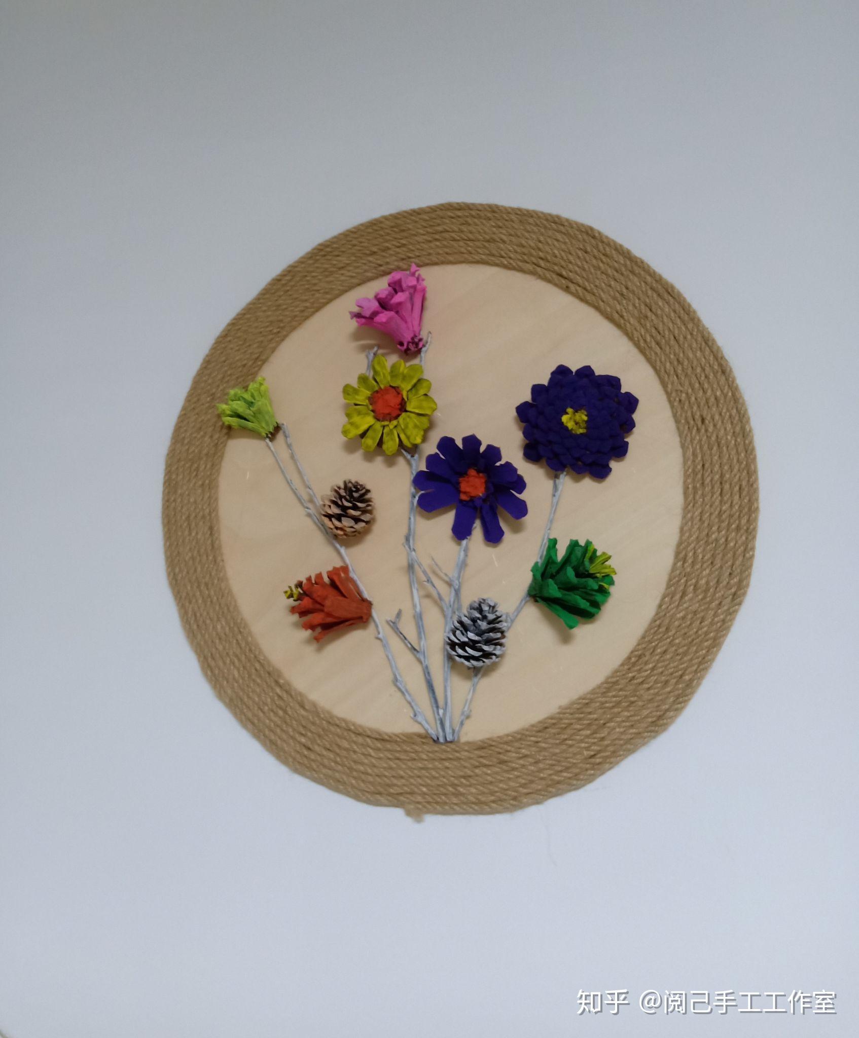 用松塔能做什么样的手工diy