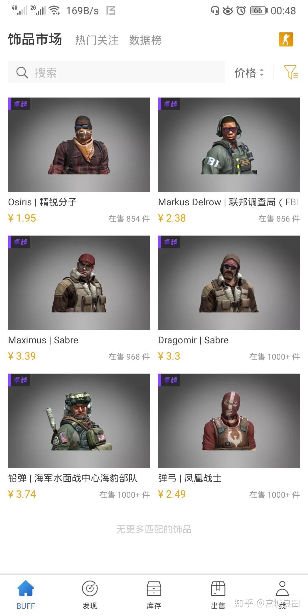 csgo中的人物皮肤等级怎么分