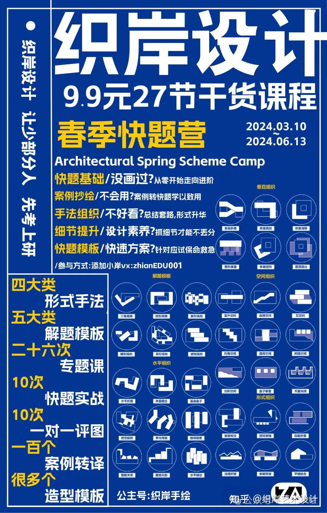 织岸环艺丨24手绘真题解析丨武汉科技大学2024乡村食堂设计 - 知乎