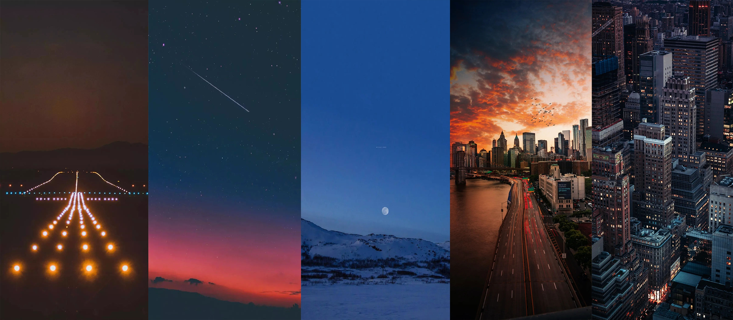 夜景壁纸 你一定是某个人翘首以盼的惊喜 知乎