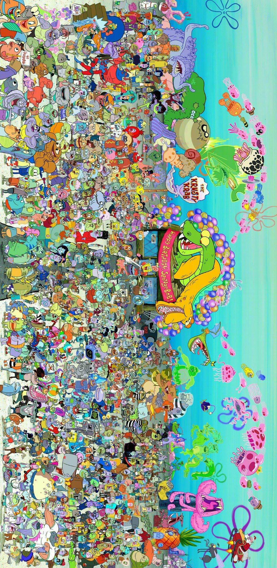 你有哪些好看的海绵宝宝全家福图片? - 知乎