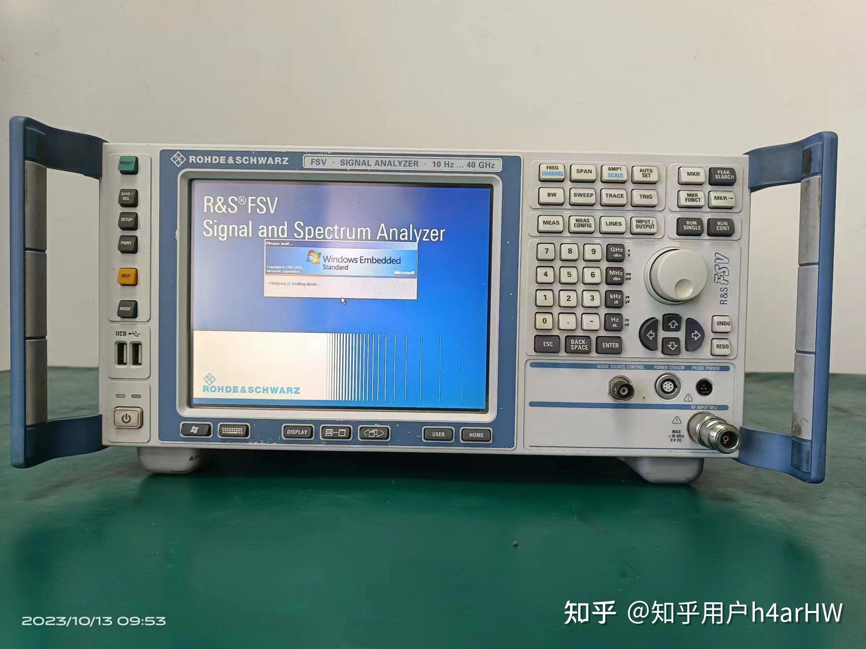 罗德与施瓦茨rsfsv4010hz40ghz频谱分析仪