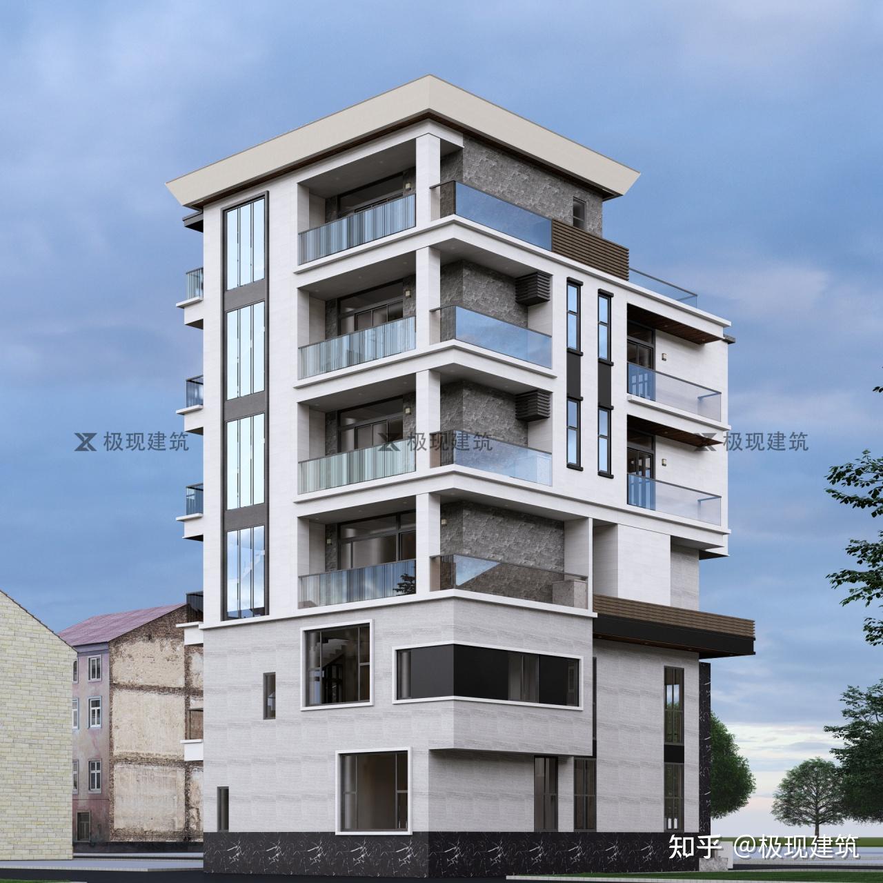 广东湛江丨六层现代风格自建别墅 - 知乎