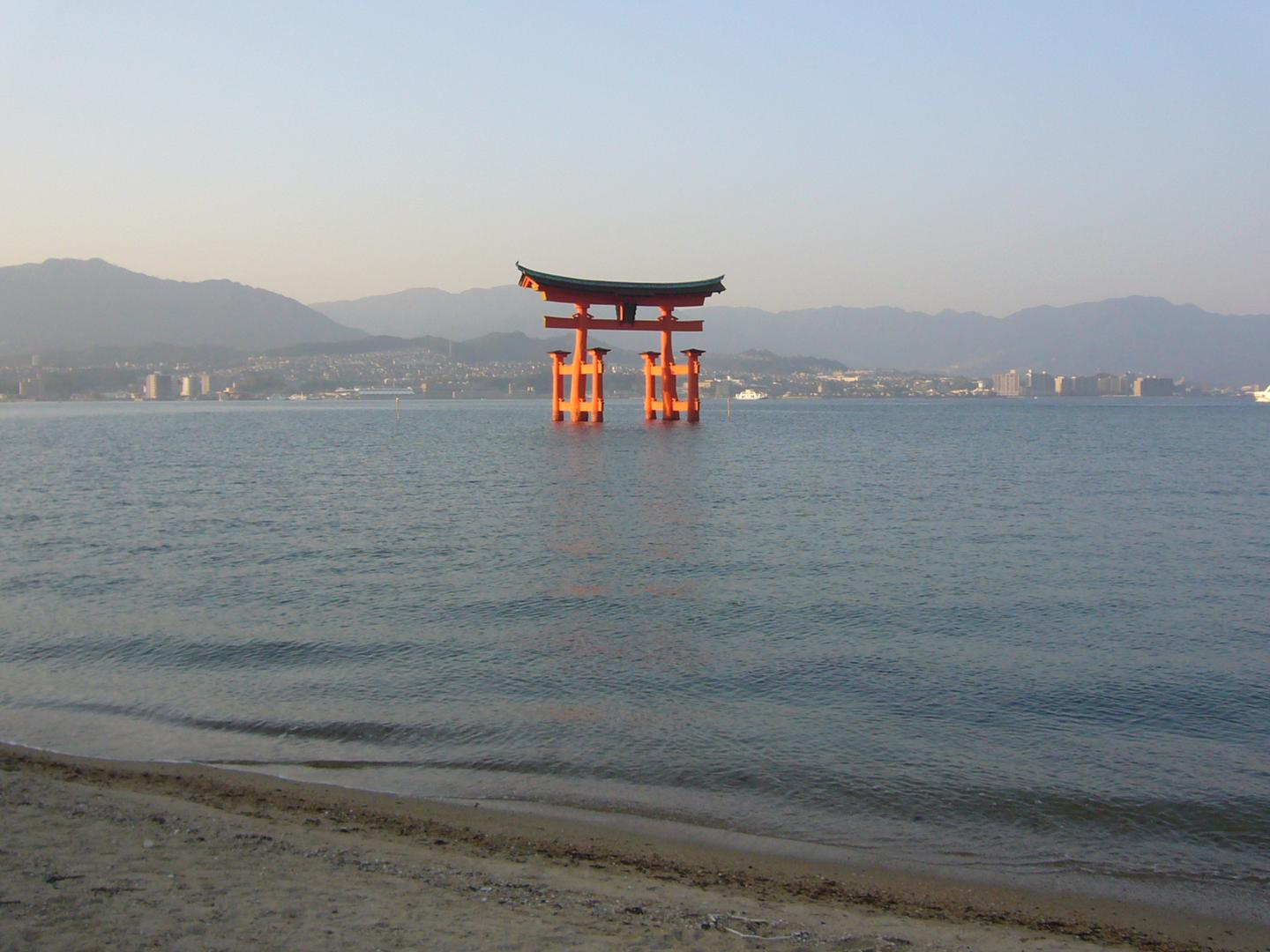 海上守护神 严岛神社 知乎