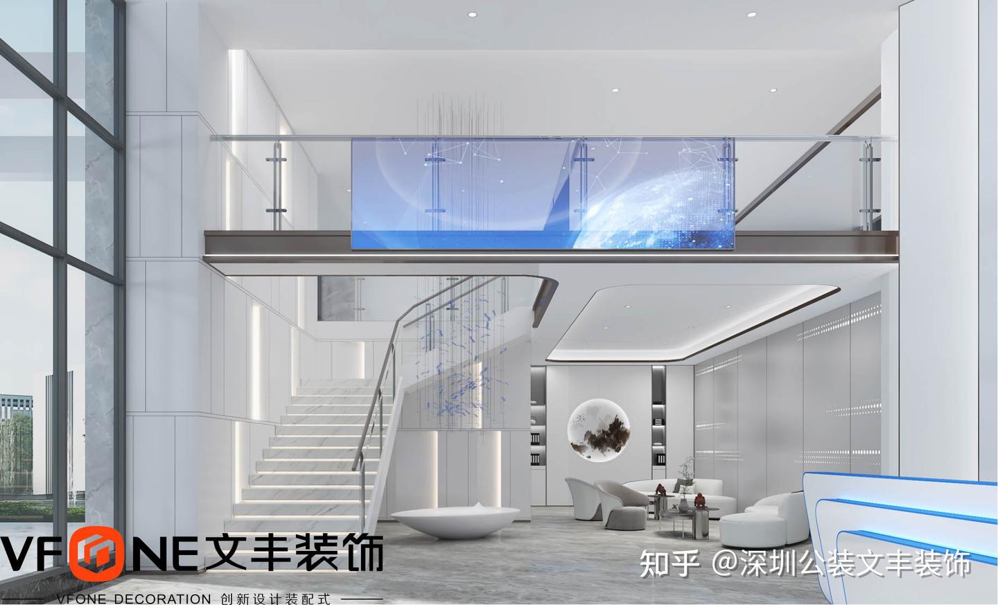 1200平方办公室装修详细步骤-开放式办公空间设计规划 - 知乎