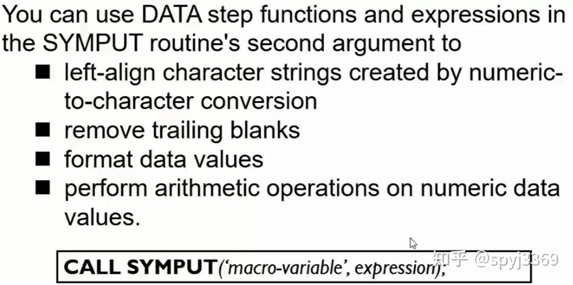 SAS Macro Language(2) - 知乎