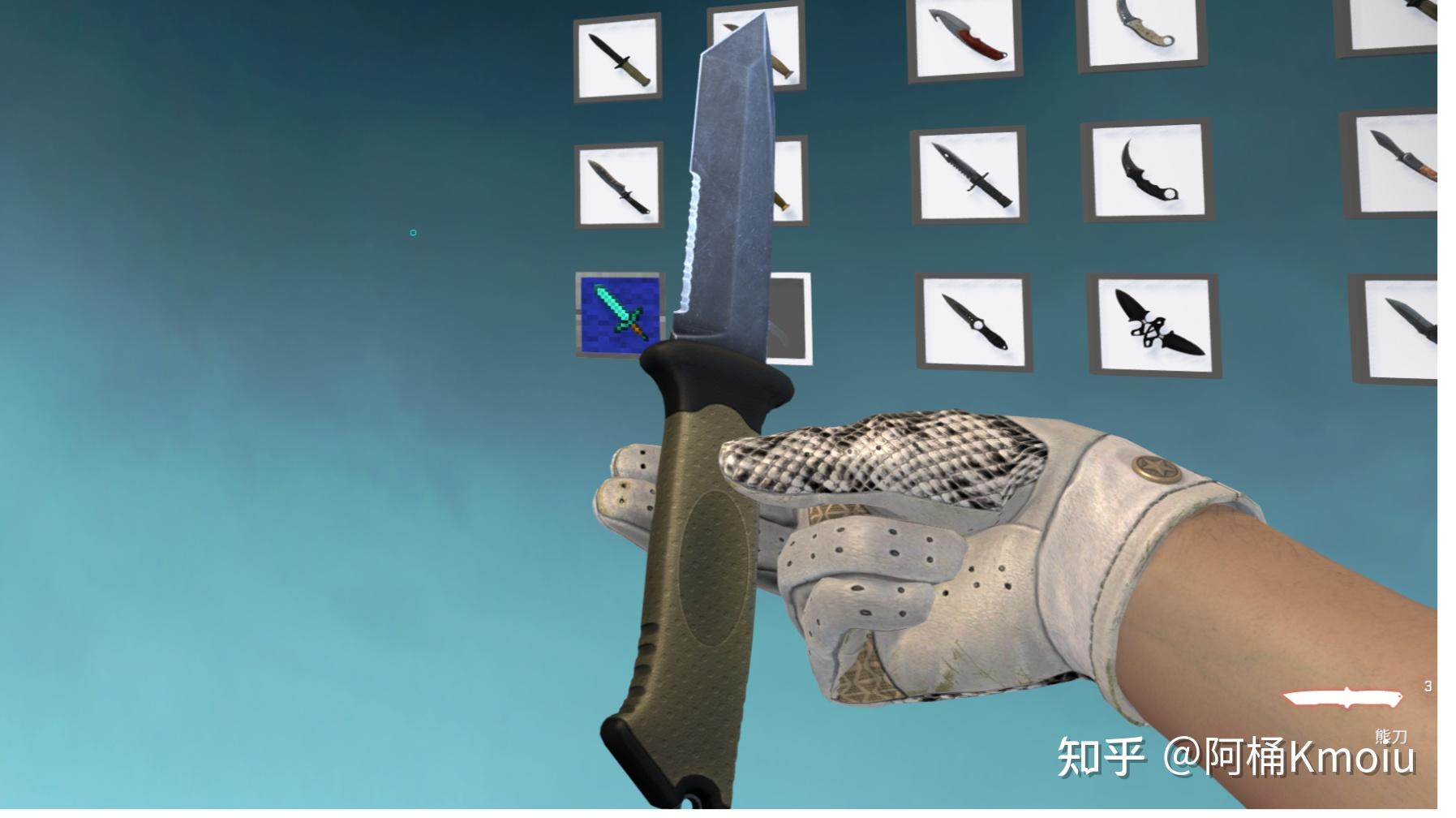 CSGO哪些刀有特殊检视动作,分别是啥? - 知乎