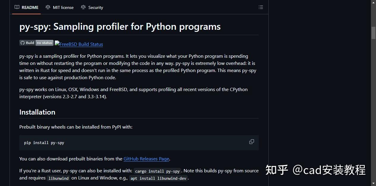 py-spy：不用改代码的 Python 性能分析工具 - 知乎