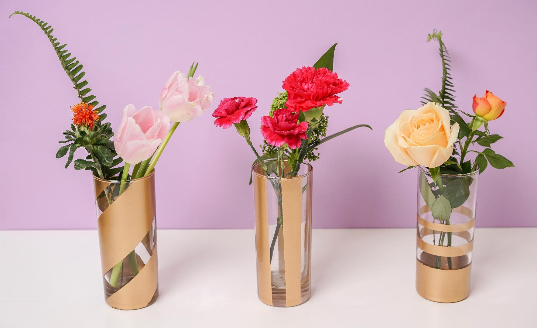 饮料瓶大改造,3步变花瓶