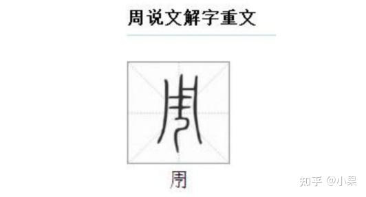 原来周字里面是个土,感觉自己二十多年的语文水平受到了质疑... - 知乎