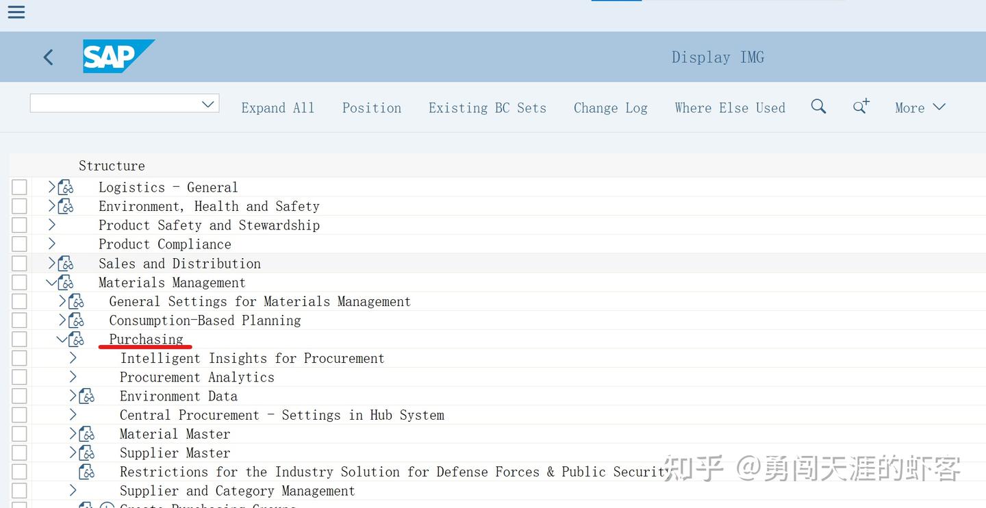 SAP MM采购报表中缺省的Scope of List - 知乎