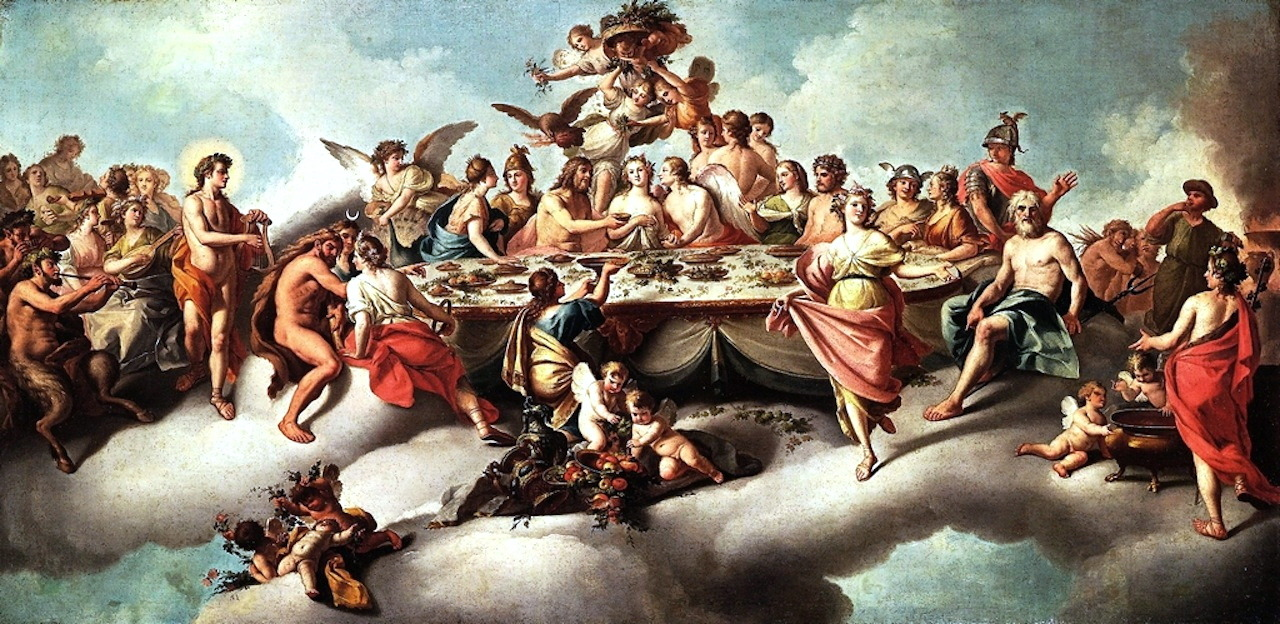 这幅希腊神话故事油画的出处和名字是什么?