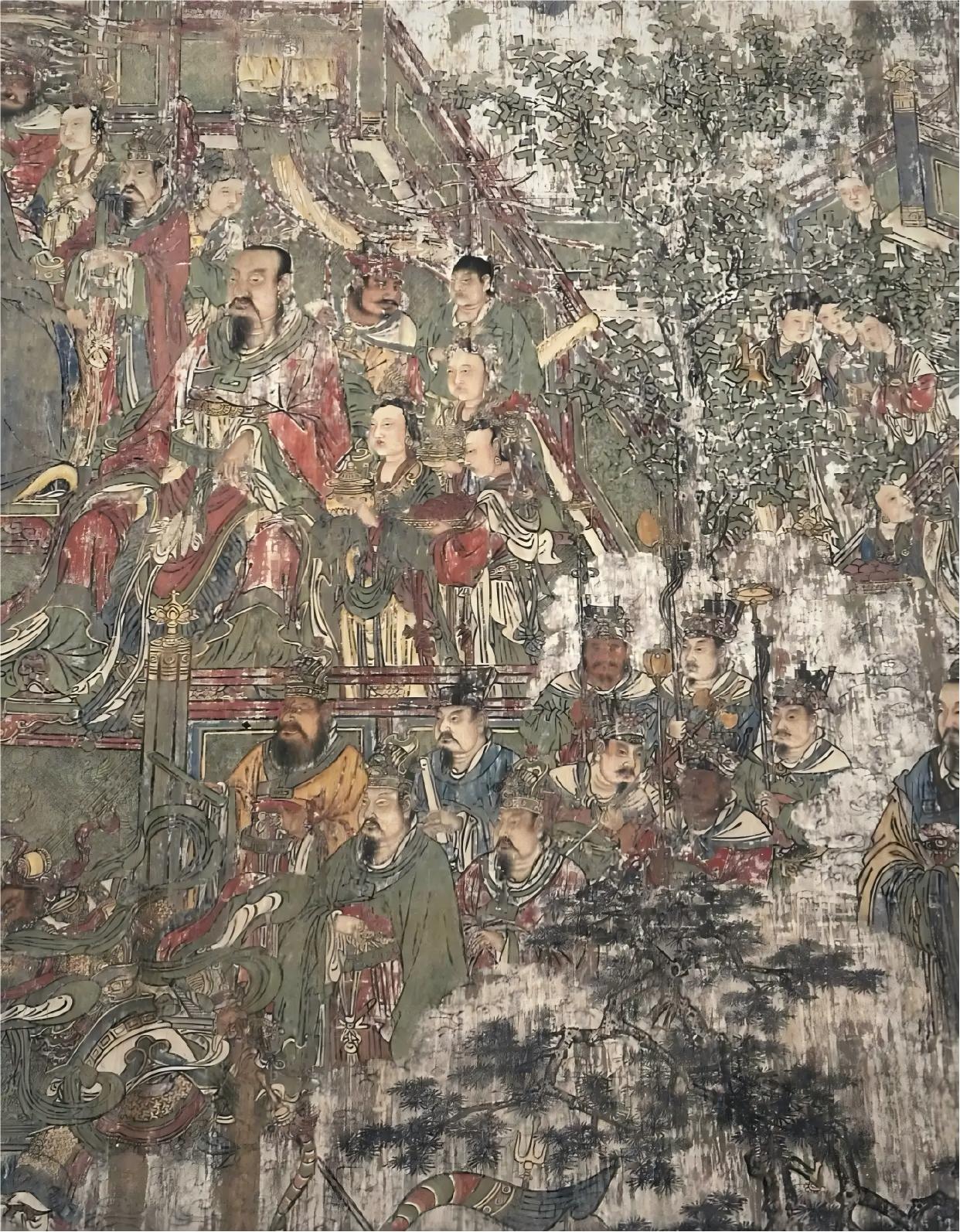山西新绛县稷益庙-正殿:明代壁画 - 知乎