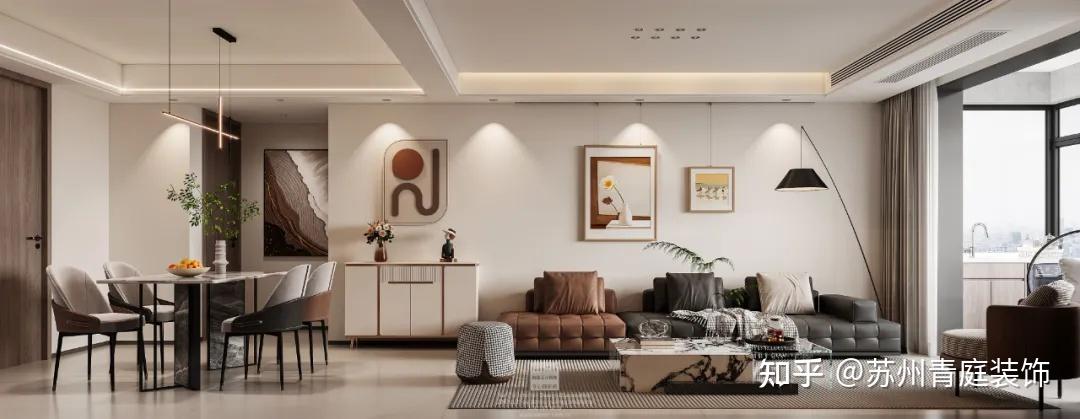 Kentin Design | 113㎡意式极简，装修的尽头是极简风！丝滑如德芙 - 知乎