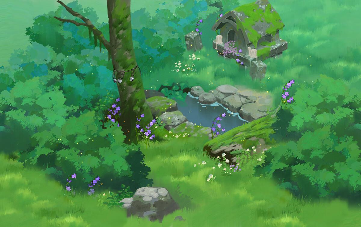 有没有人有好看的绿色系壁纸