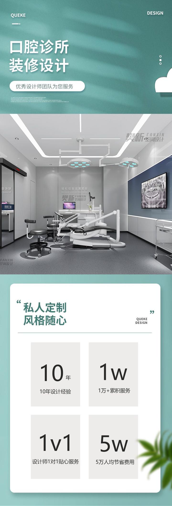 芽芽乐口腔门诊装修设计2021/12/06~樊新空间设计 - 知乎