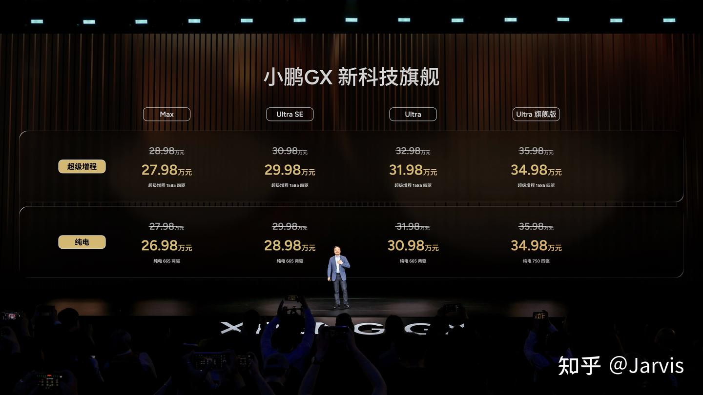 小鹏GX,全尺寸26.98万起,炸裂!