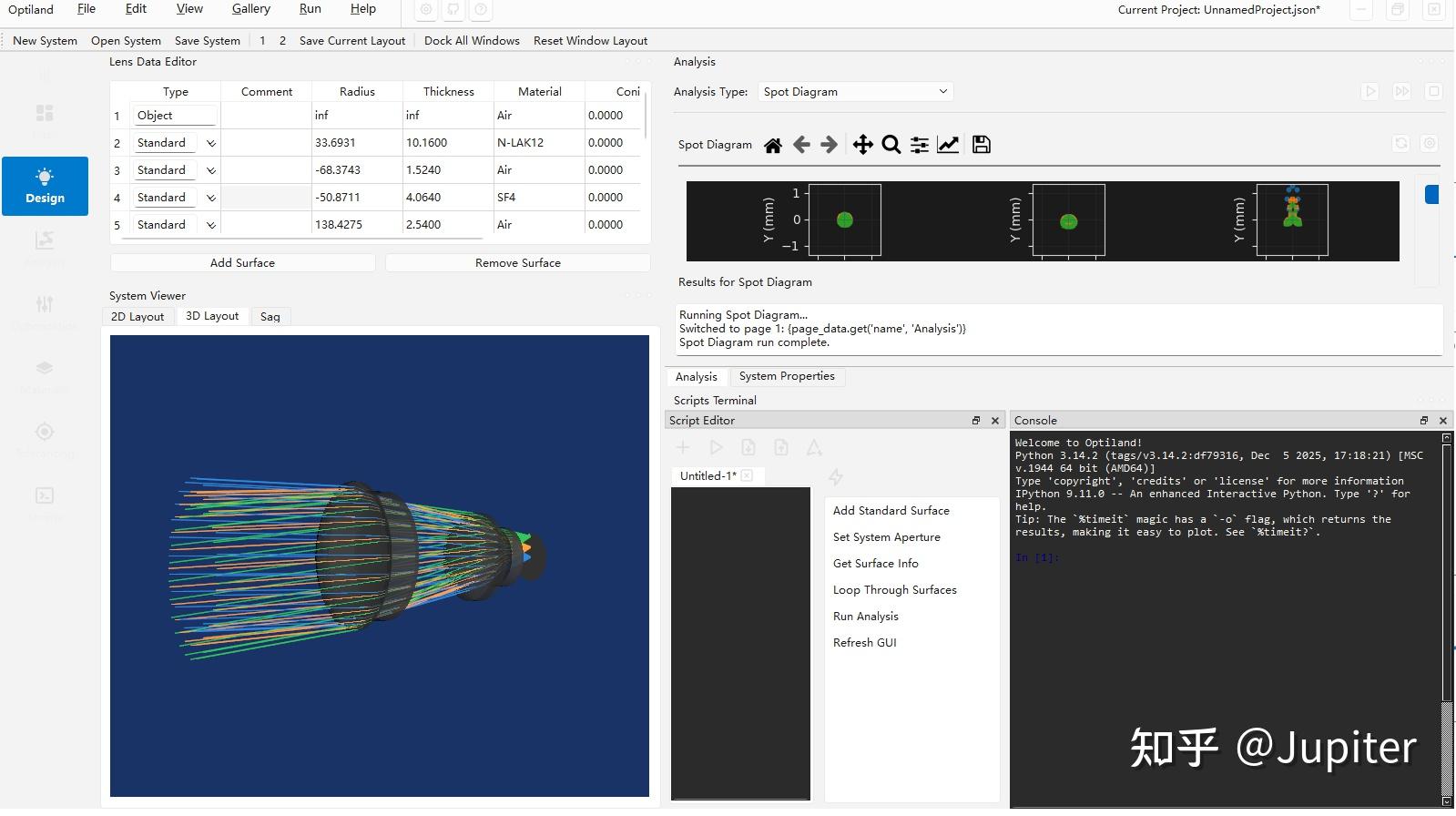 optical design software python python optical table... 基于Python的开源光学设计 - 知乎