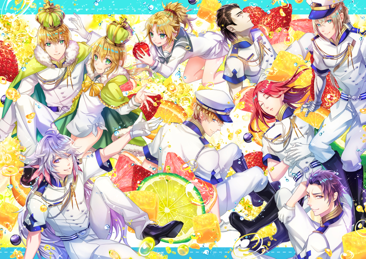 有哪些fgo的全家福? - 知乎