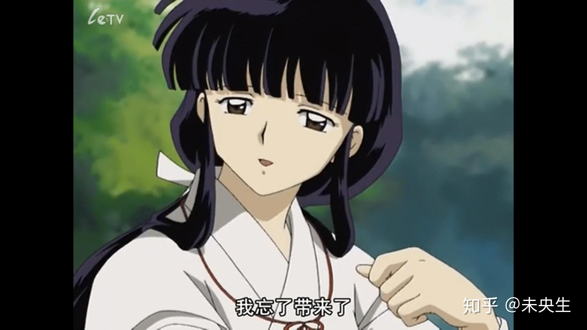 如何评价犬夜叉中的角色桔梗