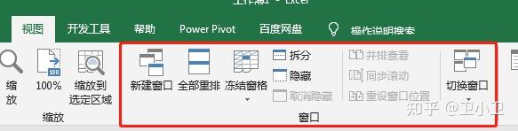 018、Excel视图-工作表窗口 - 知乎