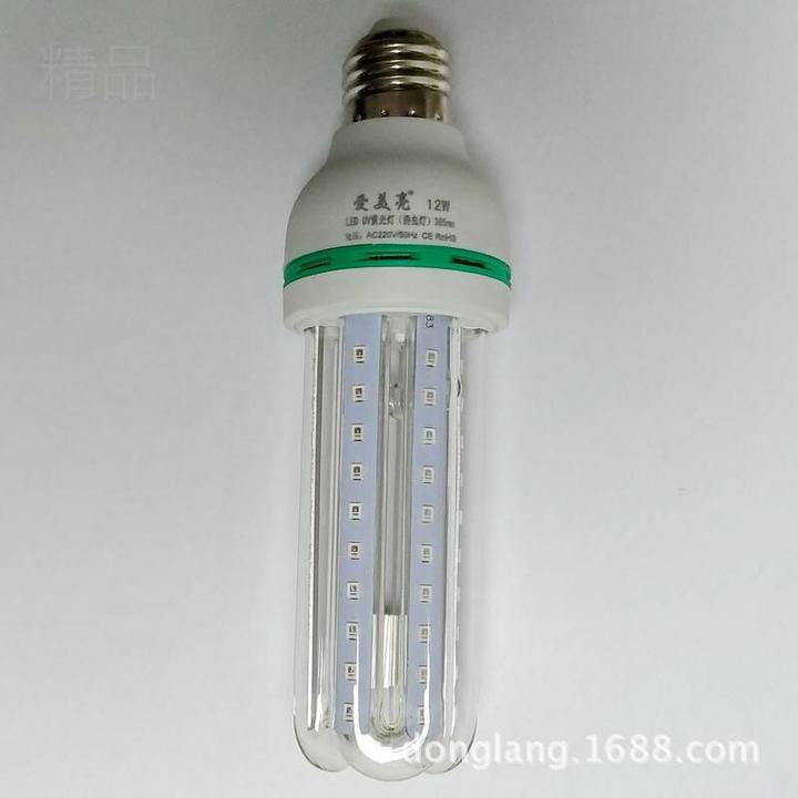 LED紫光灯UV紫外线灯诱虫杀菌晒版固化验C钞365波长395nm - 知乎
