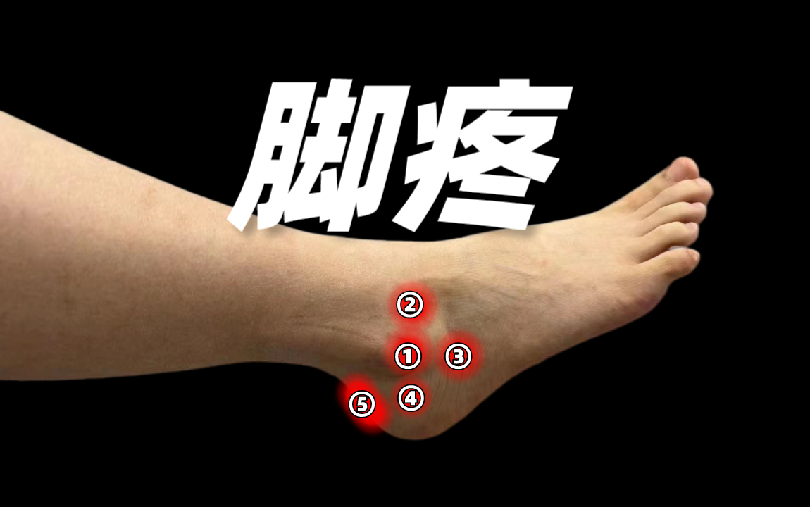 外脚踝附近疼是怎么回事