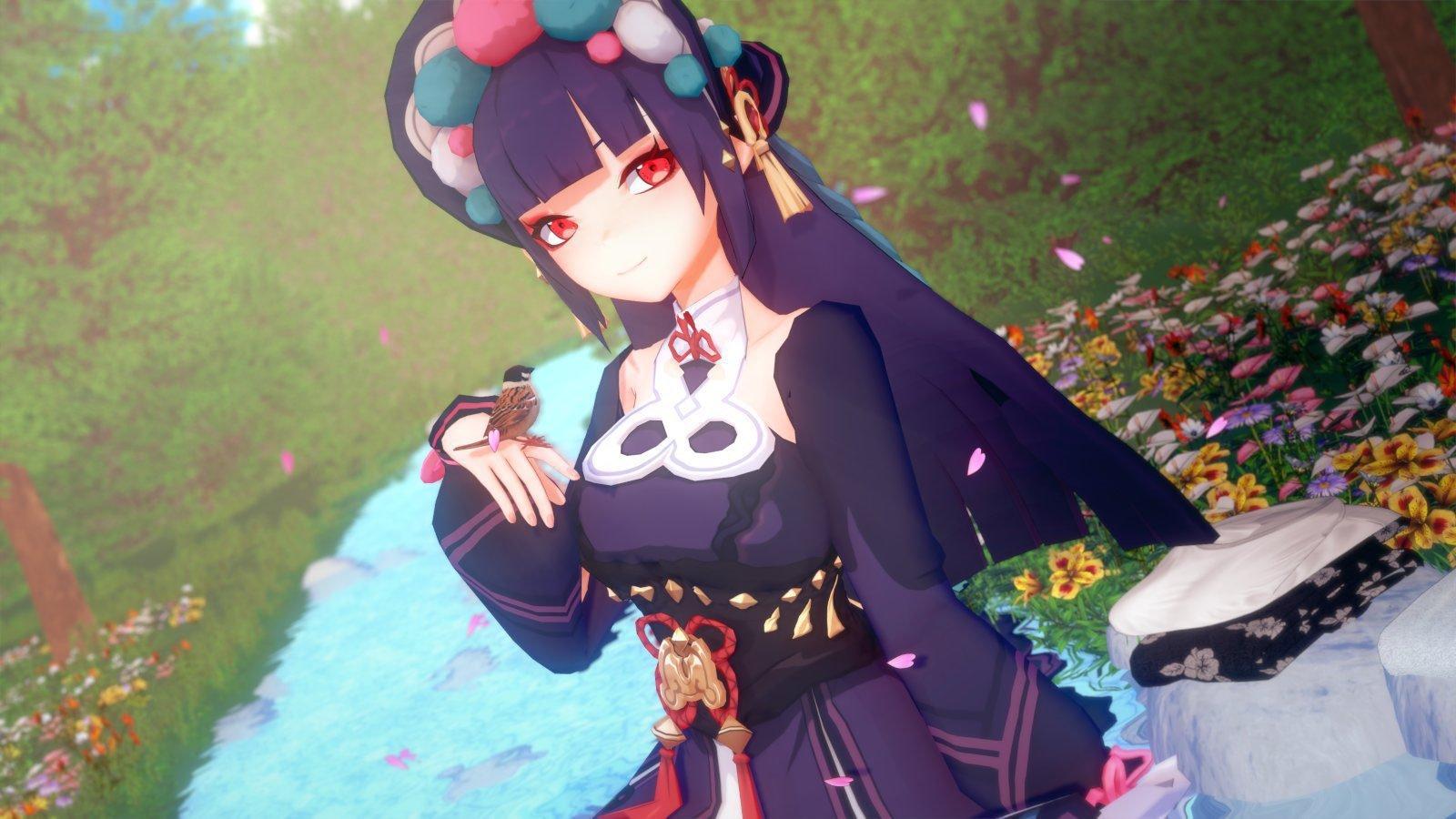 如何评价游戏原神新角色云堇的头戴维多利亚软帽插京剧