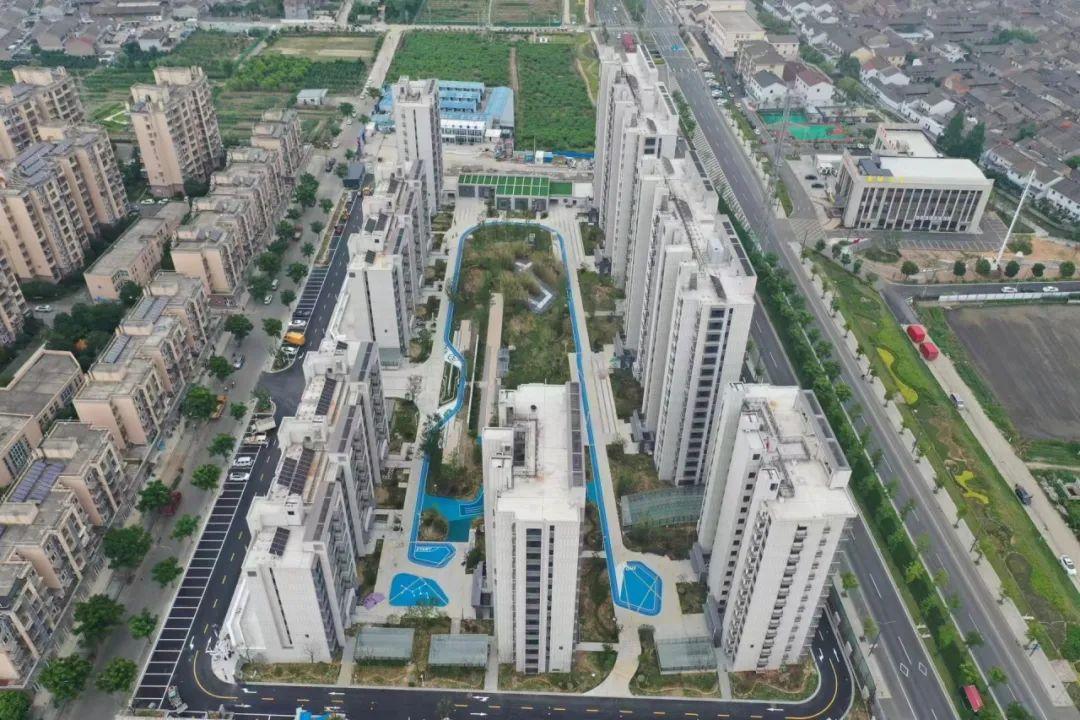 浙江宁波蒋葭浦安置房项目交付完成