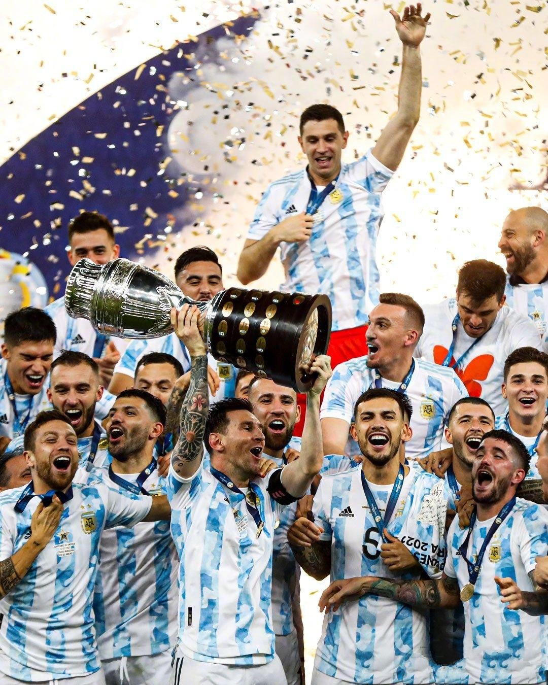 如何看待梅西带领阿根廷队在2021年美洲杯战胜巴西夺冠