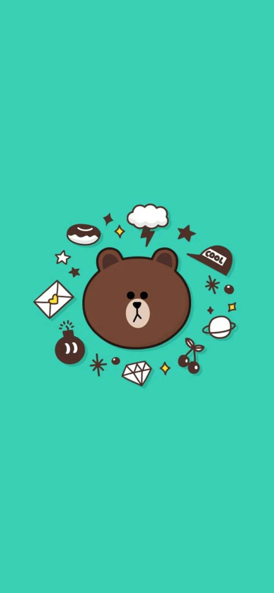 有没有好看的白色布朗熊壁纸? - 知乎