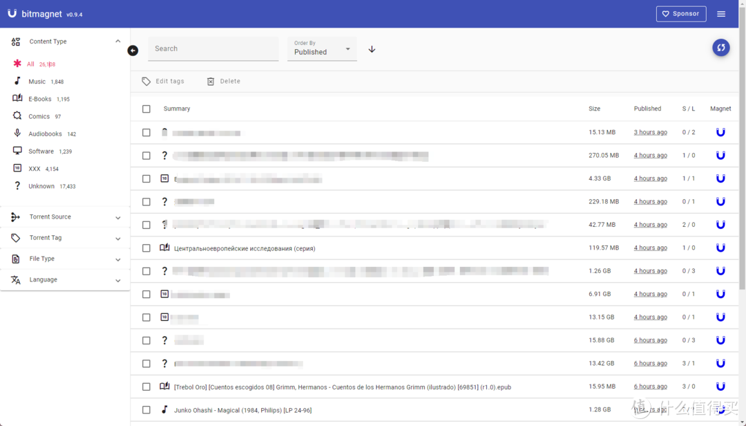 Bitmagnet 资源整合,上万种子库!NAS搭建磁力搜索网站程序——Bitmagnet-Next-Web - 知乎