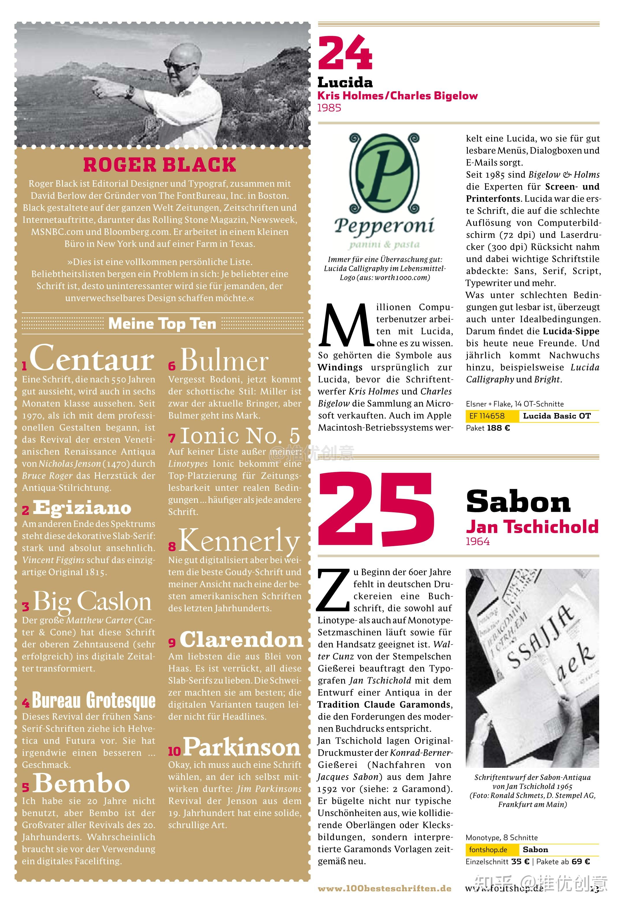 有哪些排版英文字体推荐