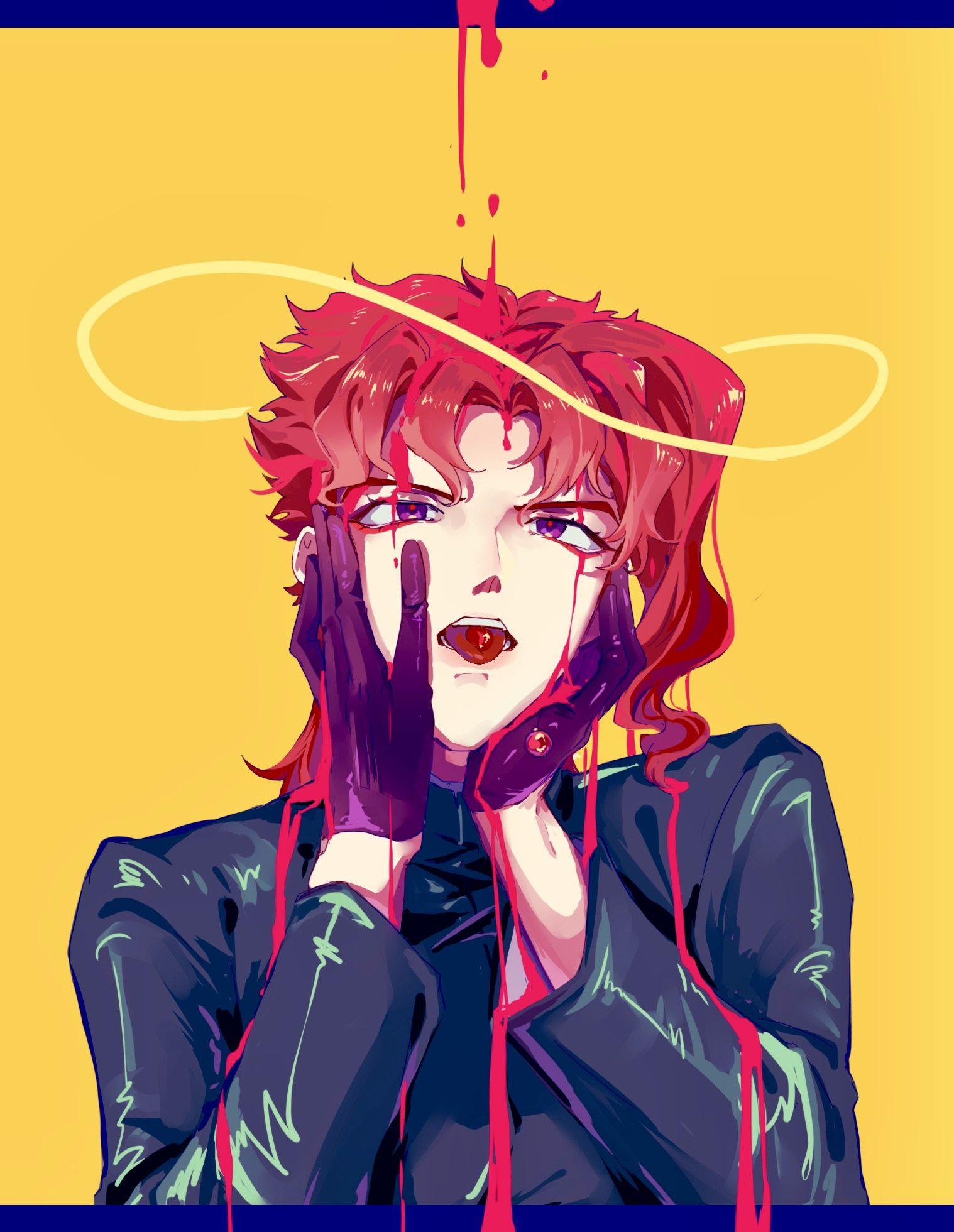 有没有可以分享的花京院典明的头像或者壁纸