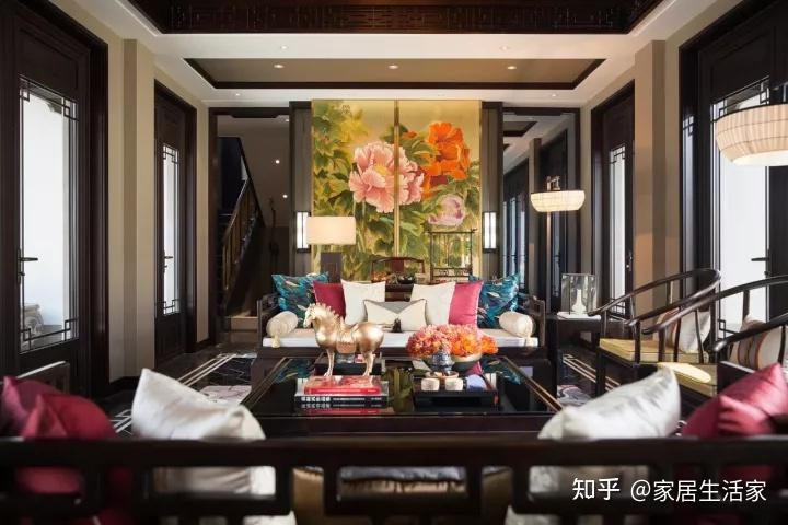 有一种客厅,叫做新中式! - 知乎