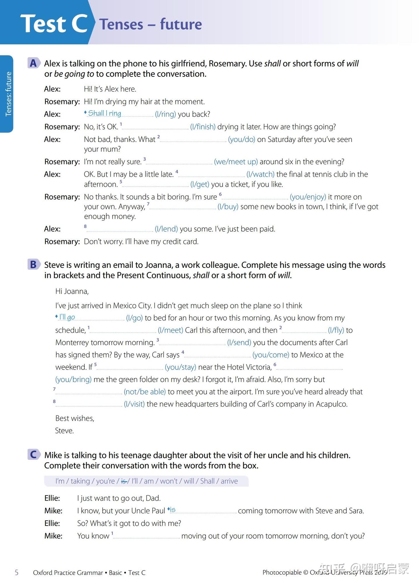 Oxford Practice Grammar牛津练习语法 - 知乎