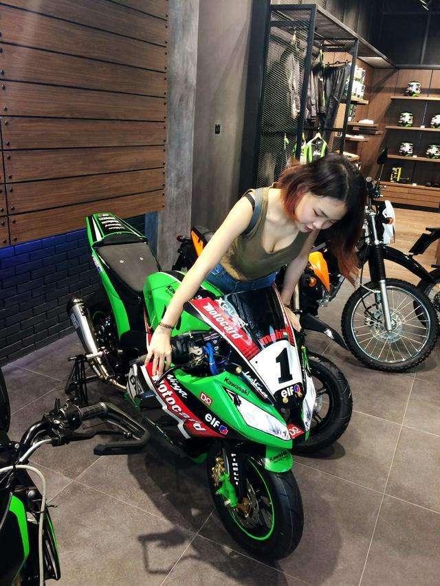 川崎小忍者250缩水了, 这款小小忍只有125cc - 知乎