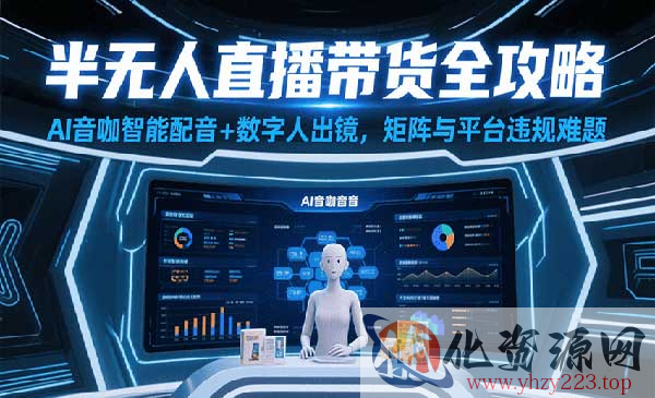 半无人直播带货全攻略_wwz