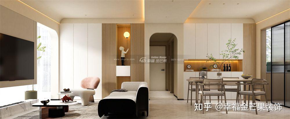 【幸福金芒果】昆明红星天悦装修,你知道悬空的电视柜有多酷吗? - 知乎