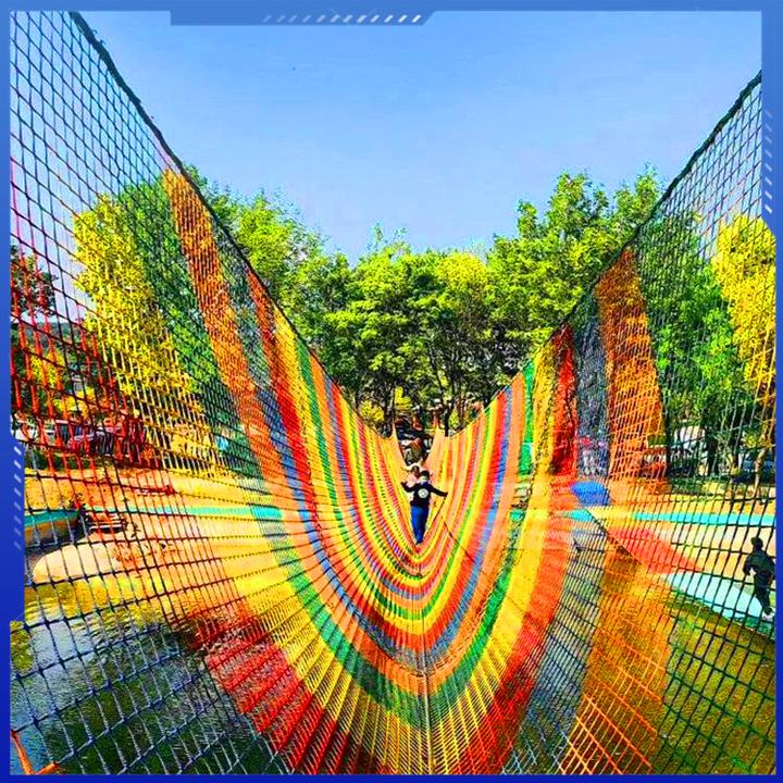 独运动不如众运动 丛林魔网 新型网红游乐项目